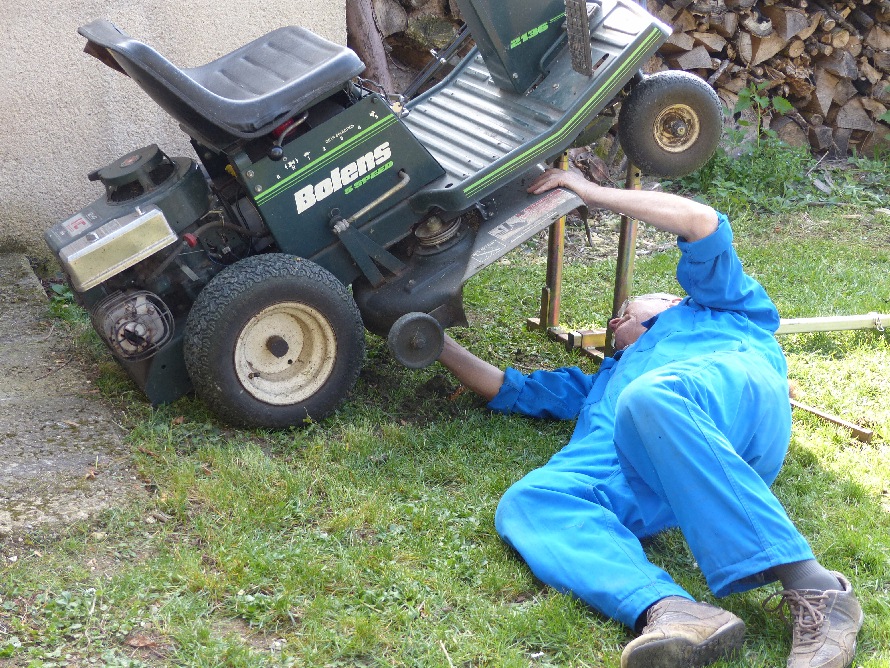 Entretien de la tondeuse